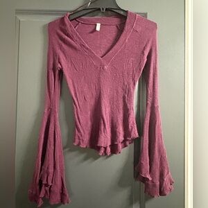 Free People Intimate Flowy Soft Long Sleeve